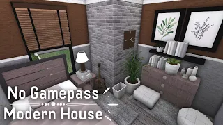 Roblox Bloxburg: No Gamepass Modern House + Tour - February 7, 2021 | Minami Oroi