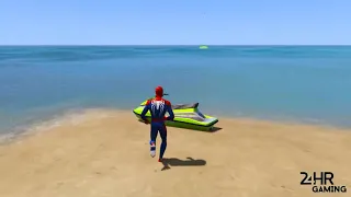 #Shorts GTA 5 Water Ragdolls Spiderman vs Subway Surfers Jumps Fails Euphoria physics Funny #8
