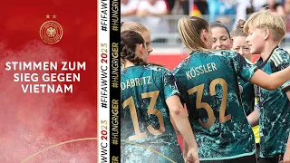 "Das muss auf jeden Fall besser werden!" - Die Stimmen zum Testspiel-Sieg gegen Vietnam