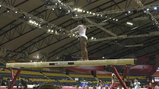 Simone Biles - Balance Beam - 2018 World Championships - Podium Training