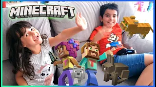 GATTINI FUORI CONTROLLO! 😹 Alyssa e Daniel su Minecraft