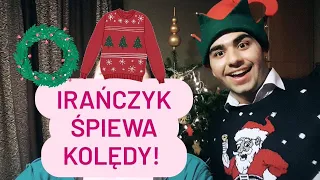 Irańczyk śpiewa Kolędy - Rokiczanka - Pastorałka od serca do ucha (cover, Irańczyk w Polsce)