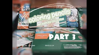 Art supplies collection p.3 / Coloring pencils