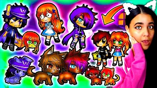 😻🐶 If The Afton Family Turn Into Their Favorite Pets! 😻🐶 FNAF Gacha Club Mini Movie Reaction