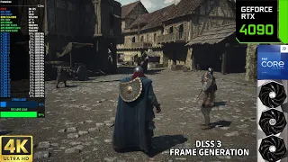 Dragon's Dogma 2 - 4K DLSS 3 Frame Generation High Settings RT | RTX 4090 | 13900K | 8200 CL 34 DDR5