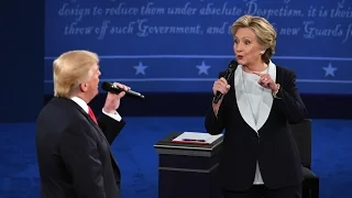 Umfragen sehen nach zweitem TV-Duell Vorteile bei Clinton