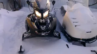 Cold start Lynx Adventure GT 1200  -35