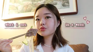 what i eat in a week as a korean college student | midterms week 🍽