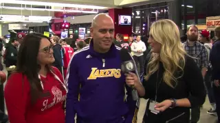 Lakers and Blazers fans react to Kobe Bryant's last game at the Moda Center