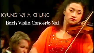 Kyung Wha Chung plays Bach violin concerto No.1 (1982)