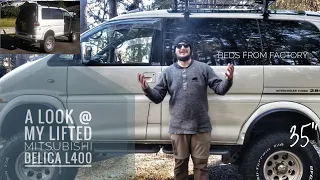 Tour Of My Lifted Mitsubishi Delica L400