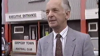 Grimsby Town 2 - 1 Rotherham United (including coverage of a smashed coach window) October 1990