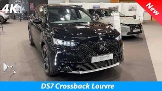 DS7 Crossback Louvre 2022 - FIRST look in 4K | Exterior - Interior (details), e-Tens 300 HP, Price