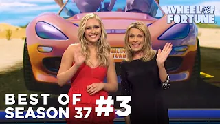 Best Of Season 37: Top Moment #3 | Maggie Sajak Introduced as Guest Letter-Turner | Wheel of Fortune