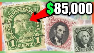 RARE STAMPS WORTH MONEY - MOST VALUABLE STAMPS!!