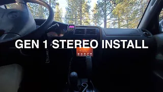 Old Truck, New Tricks! Stereo Install on 1st Gen Toyota Tacoma