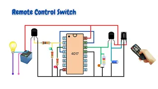 How to Make Remote Control Switch Using TV Remote Control