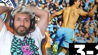 EL KUN AGÜERO REACCIONA AL PARTIDO MAS IMPORTANTE DE SU CARRERA!!!