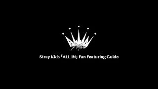 Stray Kids 「ALL IN」 Fan Featuring Guide Video