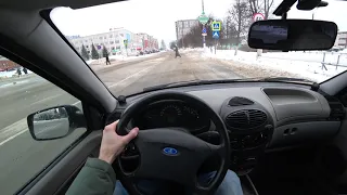 LADA KALINA 2011 POV TEST DRIVE