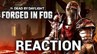 New Killer The Knight Reaction - Survivor, Perks & More - Dead by Daylight Forged in Fog PTB