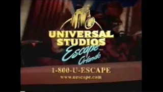 Universal Studios Escape Orlando - The Amazing Adventures of Spider-Man - TV Commercial (1999)