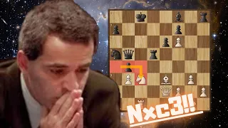 A Knight Sacrifice out of Nowhere! -  Garry Kasparov vs Gennadi Timoshchenko - USSR CC 1981