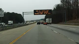 Interstate 75 - Georgia (Exits 283 to 277) southbound