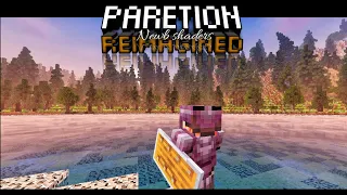 NEWB PARETION REIMAGINED || beautiful shaders for MCPE patch 1.20+