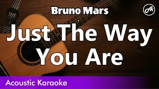 Bruno Mars - Just The Way You Are (karaoke acoustic)