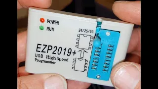 EZP2019+ Bios Chip Programmer Unboxing & Driver Installation By:NSC