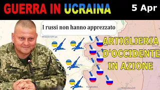 5 Apr: Artiglieria Russa CONTRASTATA DAI SISTEMI D'OCCIDENTE | Guerra in Ucraina Spiegata