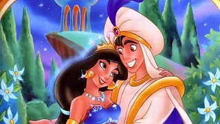 АЛАДДИН И ЖАСМИН, РАСКРАСКА-МУЛЬТИК/ALADDIN & JASMINE