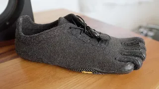 KSO ECO WOOL / vibram barefoot shoes for winter road running