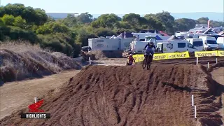 Fox Racing MX85 moto 1 highlights - round two