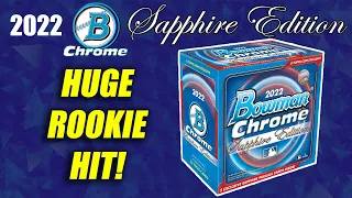 HUGE ROOKIE HIT! - 2022 Bowman Chrome Sapphire