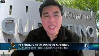 Cupertino Planning Commission Meeting - March 23, 2021  (Live Streamed Version)