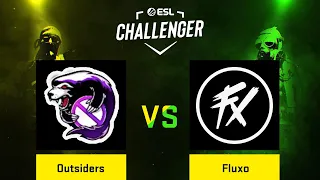 Outsiders vs Fluxo | Карта 1 Dust2 | ESL Challenger Rotterdam 2022
