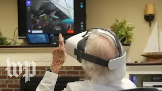 Virtual reality allows seniors to expand their world