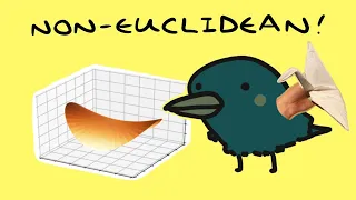 We (could) live on a 4D Pringle (Non-Euclidean Geometry and the shape of the Universe)