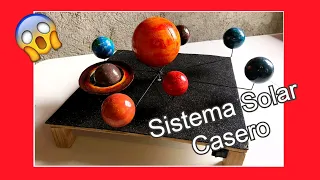 SISTEMA SOLAR CON MOVIMIENTO FACIL DE HACER