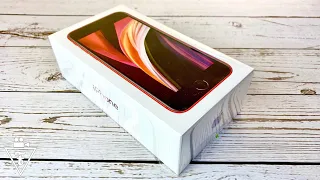 Распаковка iPhone SE 2, настройка, первое впечатление