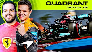 RACING COURAGEJD AND LANDO NORRIS ON F1 2021 - Virtual GP Round 1