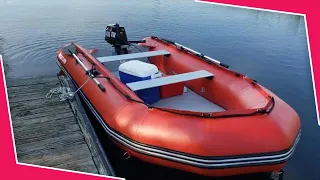 Saturn SD385 Inflatable Boat Water Review