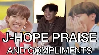 BTS JHOPE PRAISE AND COMPLIMENTS #jhope #bts #hoseok