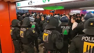 Schlägerei VFB Stuttgart gegen BVB Dortmund 5:0 Hooligans Ultras Berlin Leipzig Dresden Putin