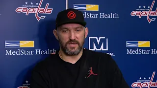 Media Availability: Alex Ovechkin talks Capitals' 2023-24 season after playoff exit vs. Rangers