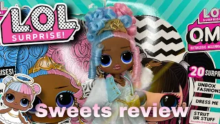 LOL SURPRISE OMG SWEETS DOLL UNBOXING + REVIEW #LOLSURPRISE