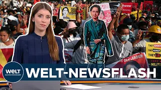 WELT⚡️NEWSFLASH: Proteste in Myanmar - Ebola-Ausbruch in Guinea