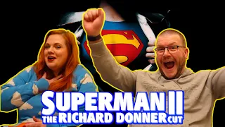 Superman II The Richard Donner Cut (2006) Wife's First Time Watching Movie Reaction & Commentary